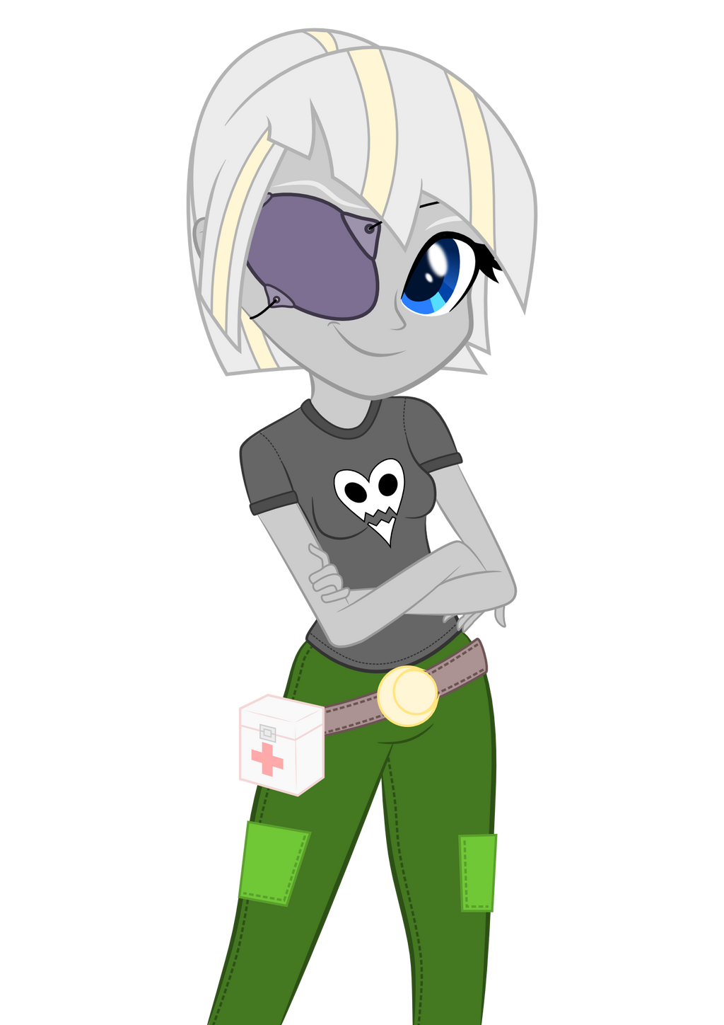 Silver Script - Equestria Girls Style