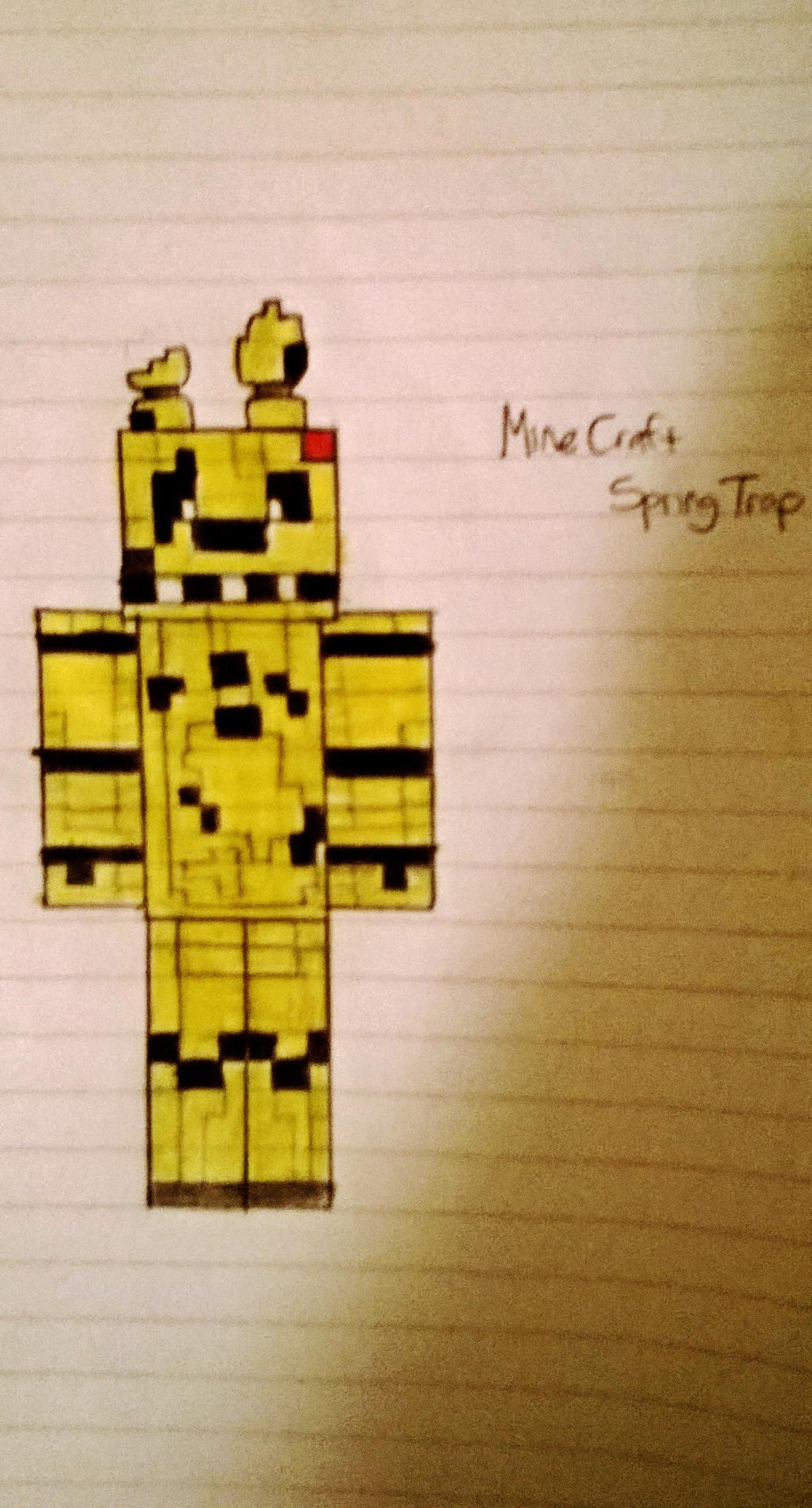MINECRAFT SPRING TRAP by T-Shiftz on DeviantArt