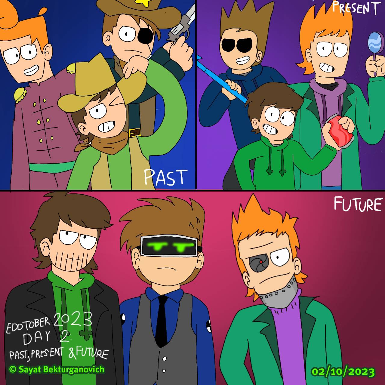 estj 2 eddsworld hilary, future matt in 2023