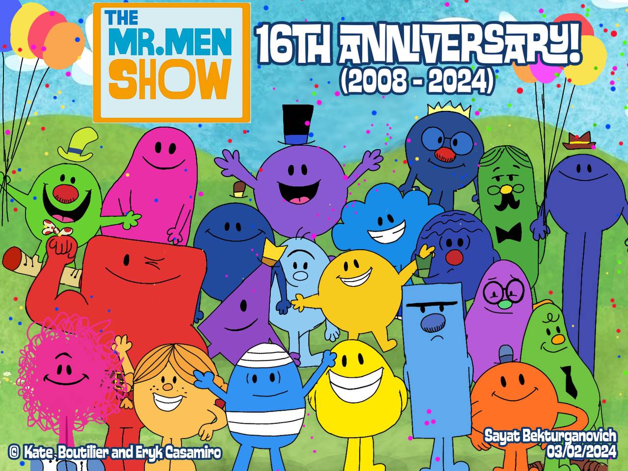 The Mr. Men Show: 16th Anniversary (2008-2024) by Sayat-Bekturganovich ...