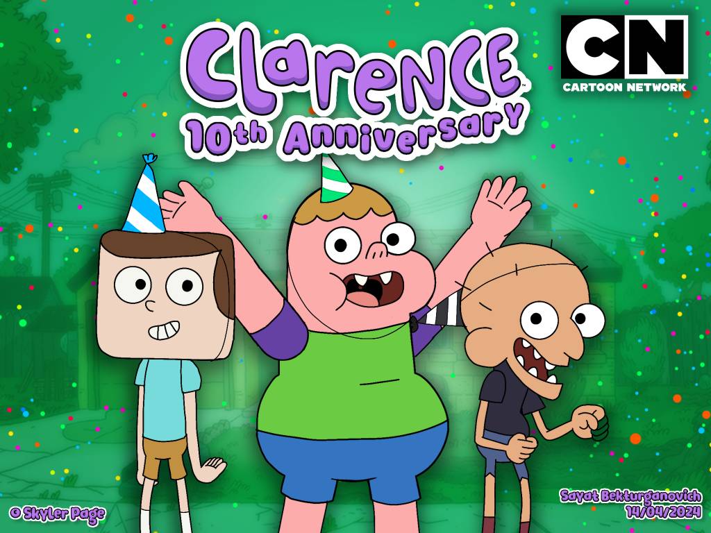 Clarence Deviantart Clarence: 10th Anniversary (2014 - 2024) by Sayat-Bekturganovich on ...