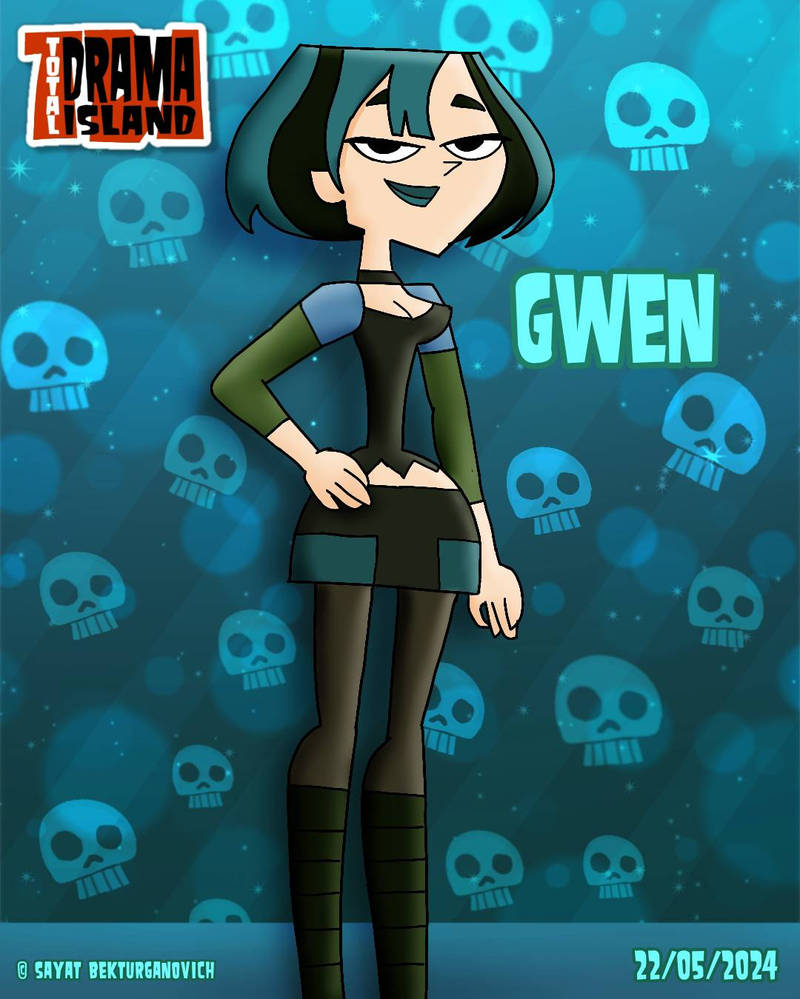 Gwen From Total Drama Island By Sayat Bekturganovich On DeviantArt gwen-from-total-drama-island-by-sayat-bekturganovich-on-deviantart