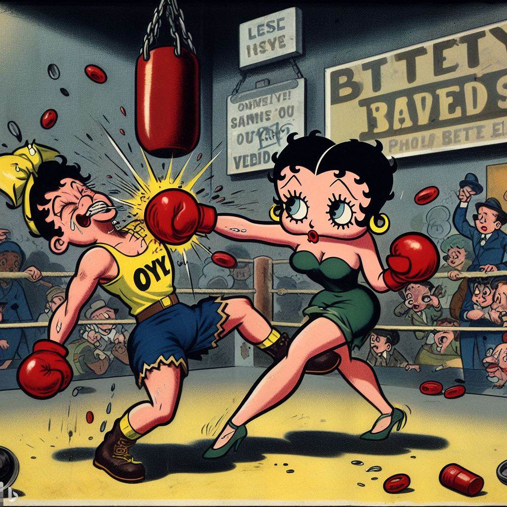 Betty Boop Boxing by Colinscrod on DeviantArt