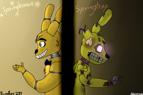 DE spring bonnie A springtrap by pivoterr231 on DeviantArt