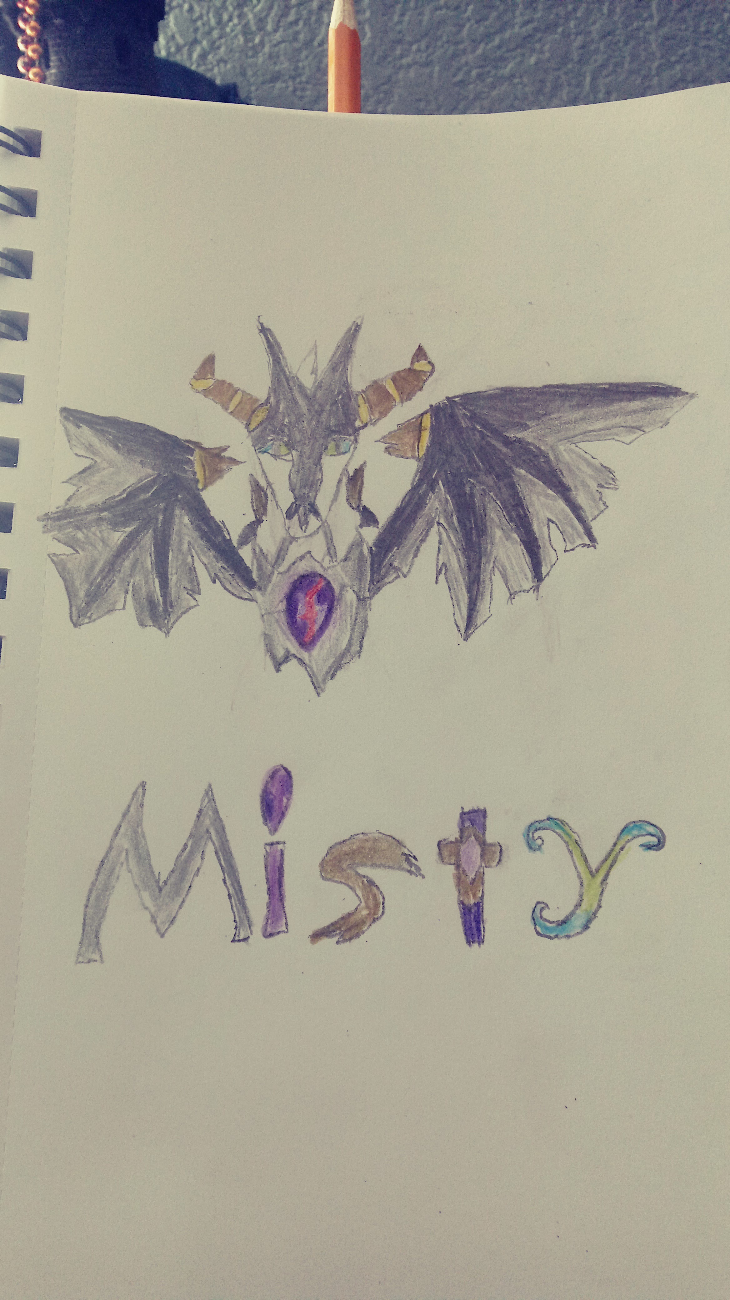 Misty the dragon head shot