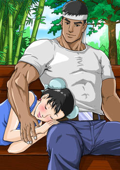 Ryu X Chunli ( How street fighter's should end)