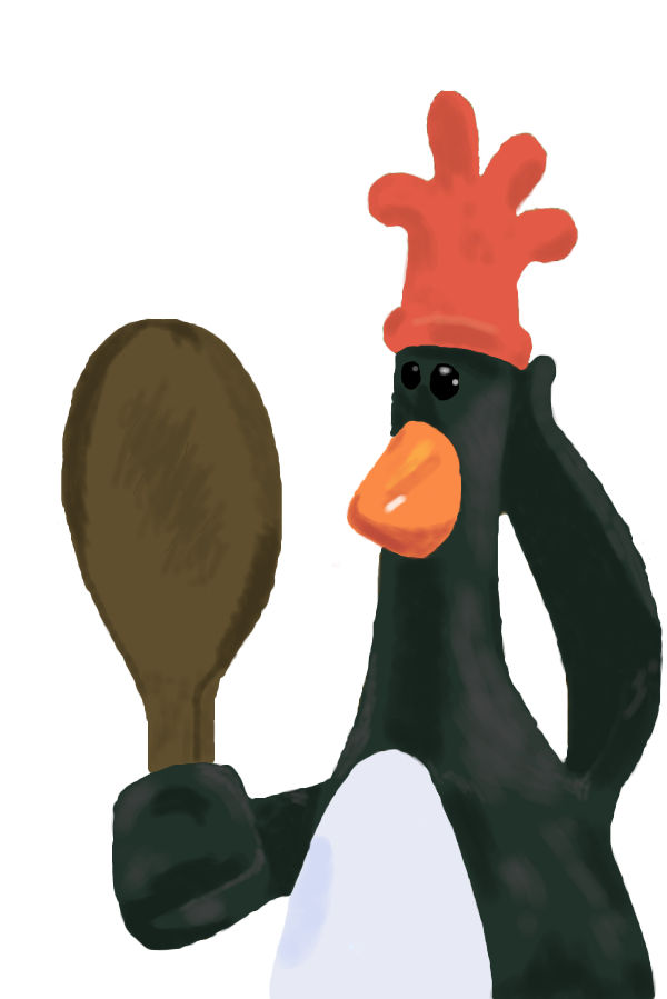 Feathers McGraw - resin figure by Wallo2 on DeviantArt
