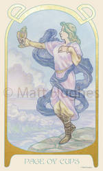 PAGE OF CUPS tarot card