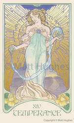 Temperance tarot card