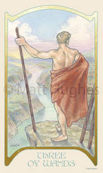 The 3 of Wands tarot card