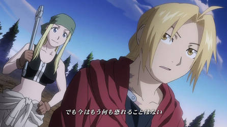 Winry and Edward