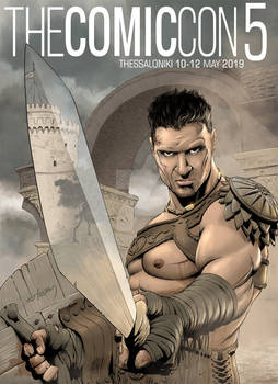 Manu Bennett as Crixus