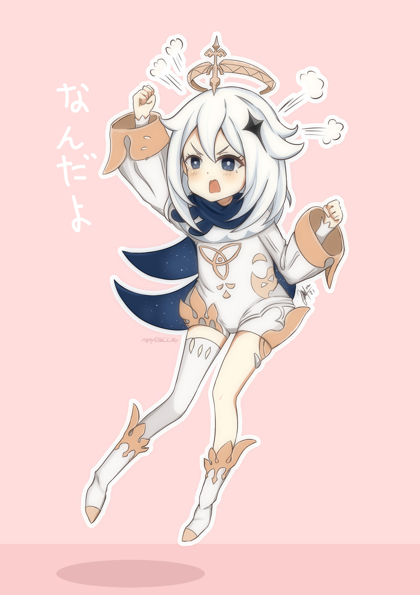 Paimon Rage The Angry Paimon by maxibillity on DeviantArt