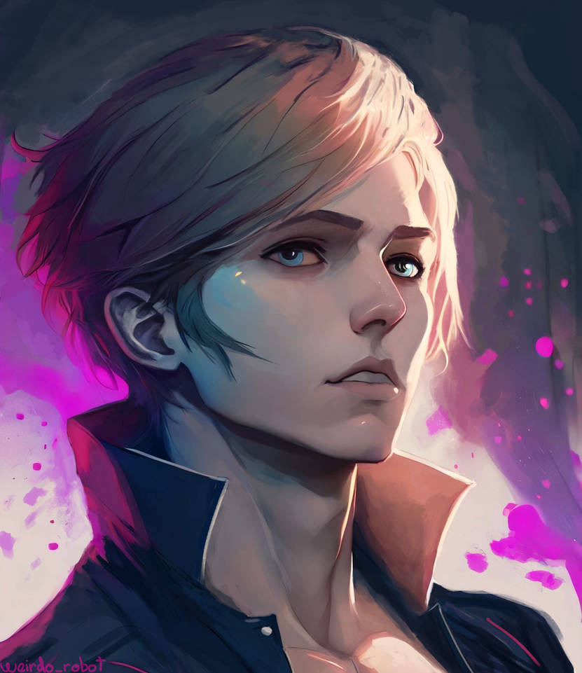 Splashed Portrait colorful splash portrait by weirdorobot on DeviantArt