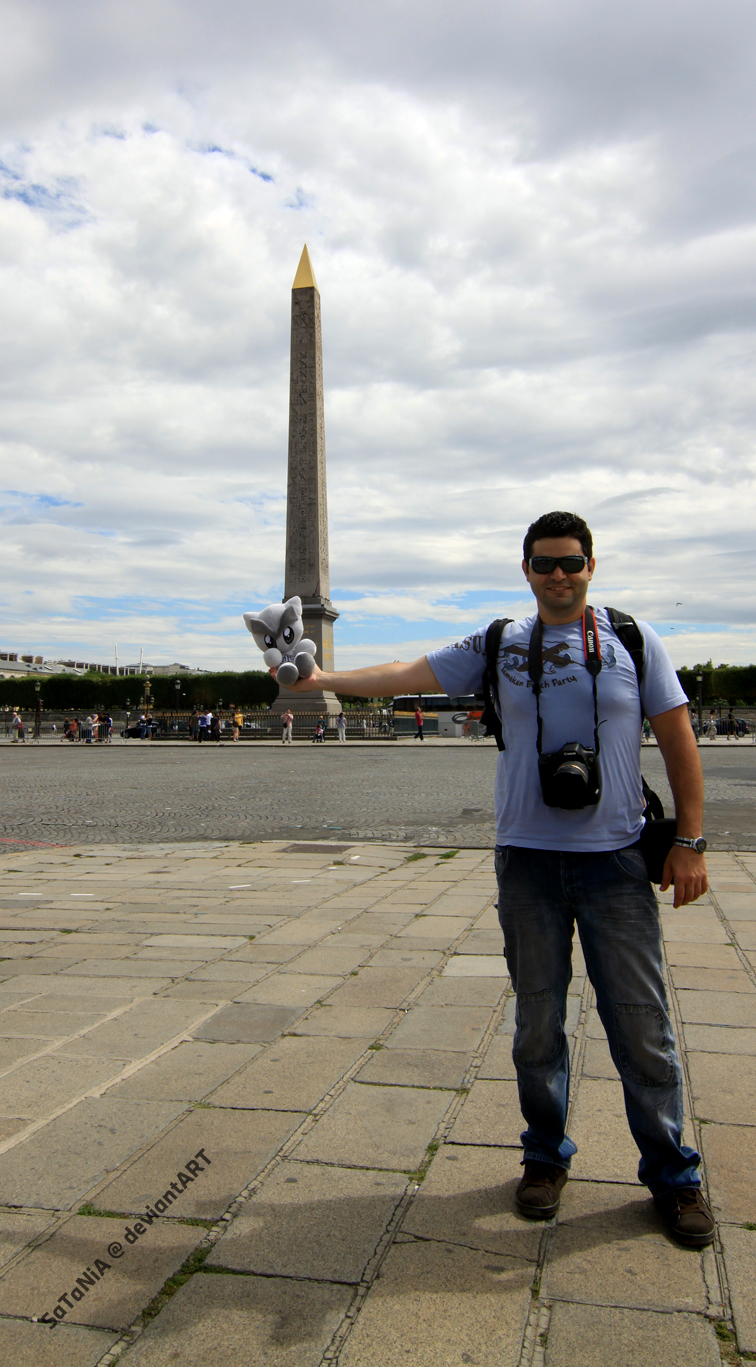 Fella at the concorde