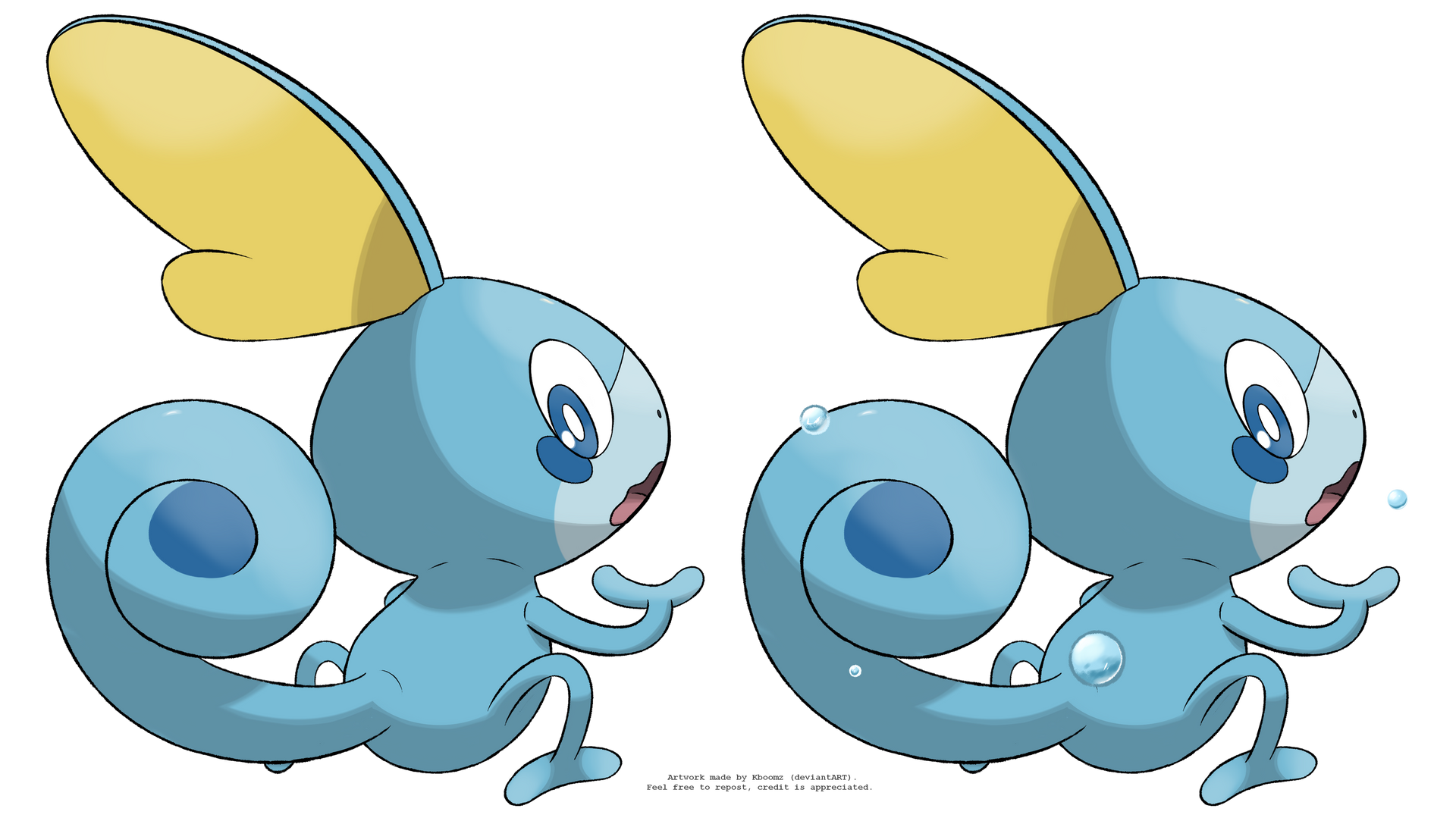 Sobble by Kboomz on DeviantArt