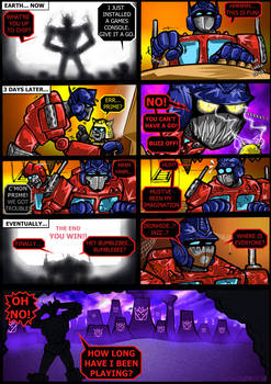 Optimus Prime Vs Video Games