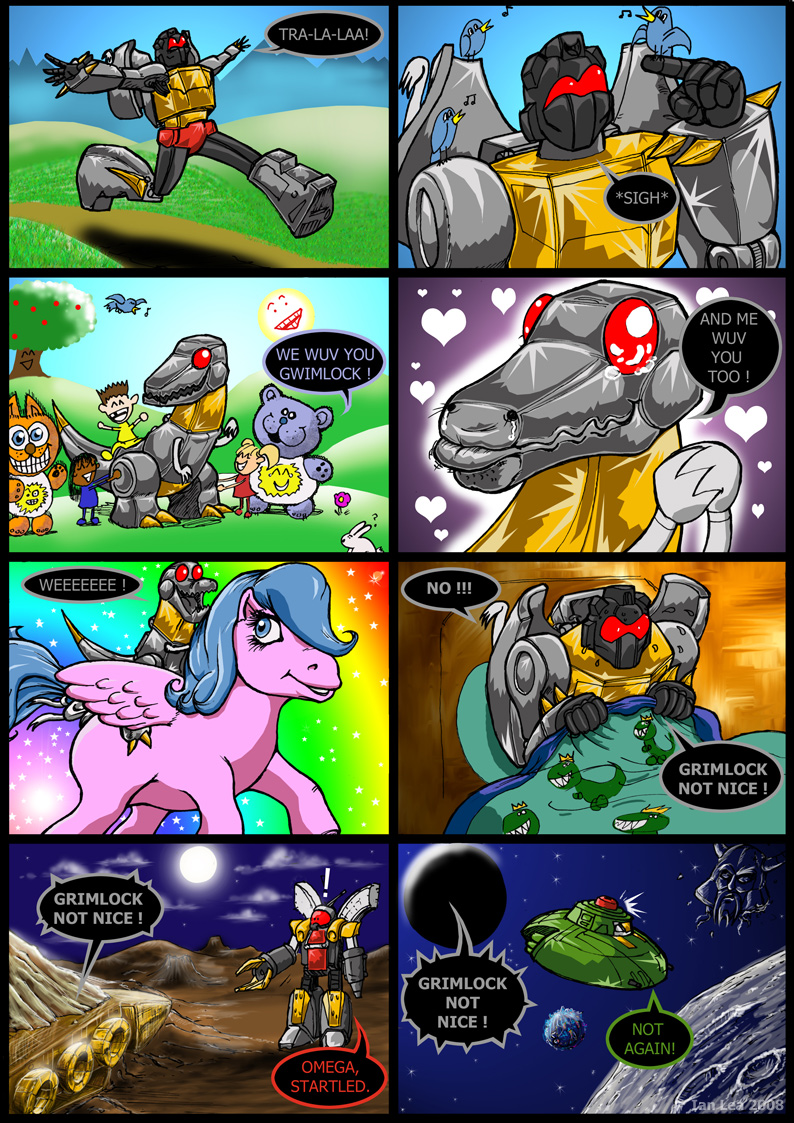 Grimlock Vs His Mind