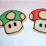 Super Mario Sugar Cookies