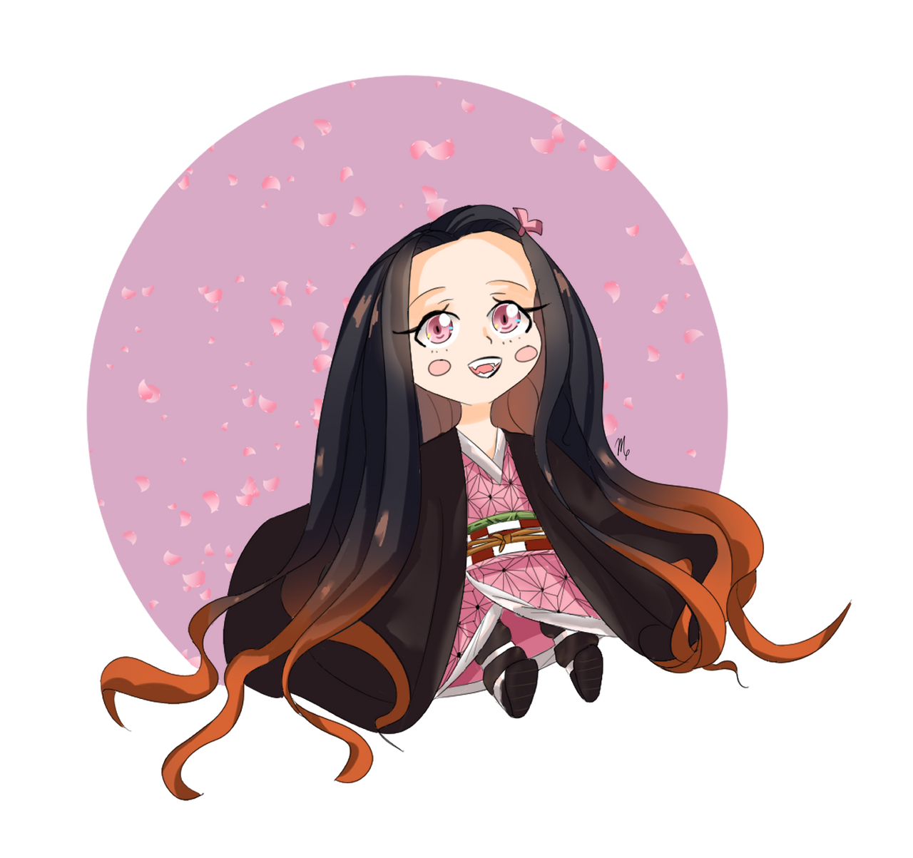 Nezuko Chibi Drawing
