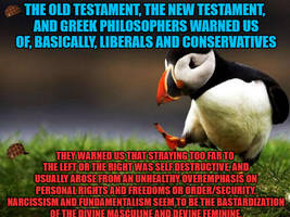 Puffin liberals and conservatives