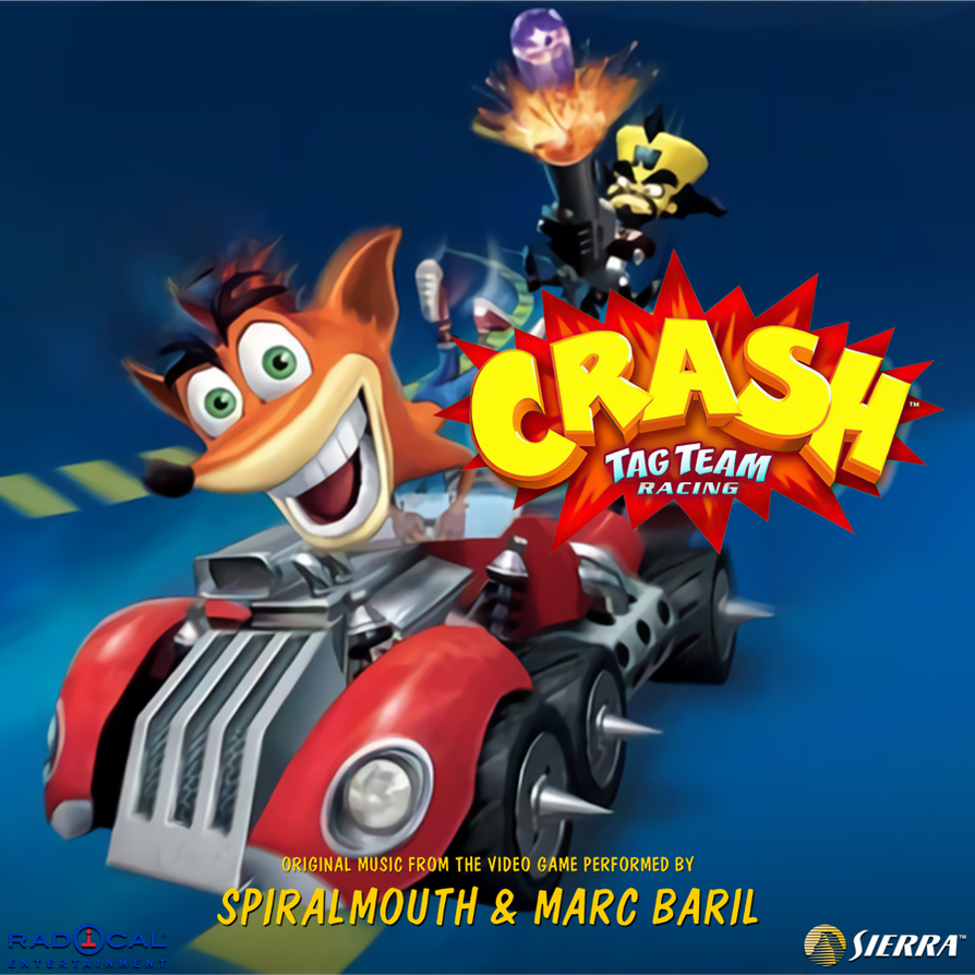 Crash Tag Team Racing by DaveMan1000 on DeviantArt
