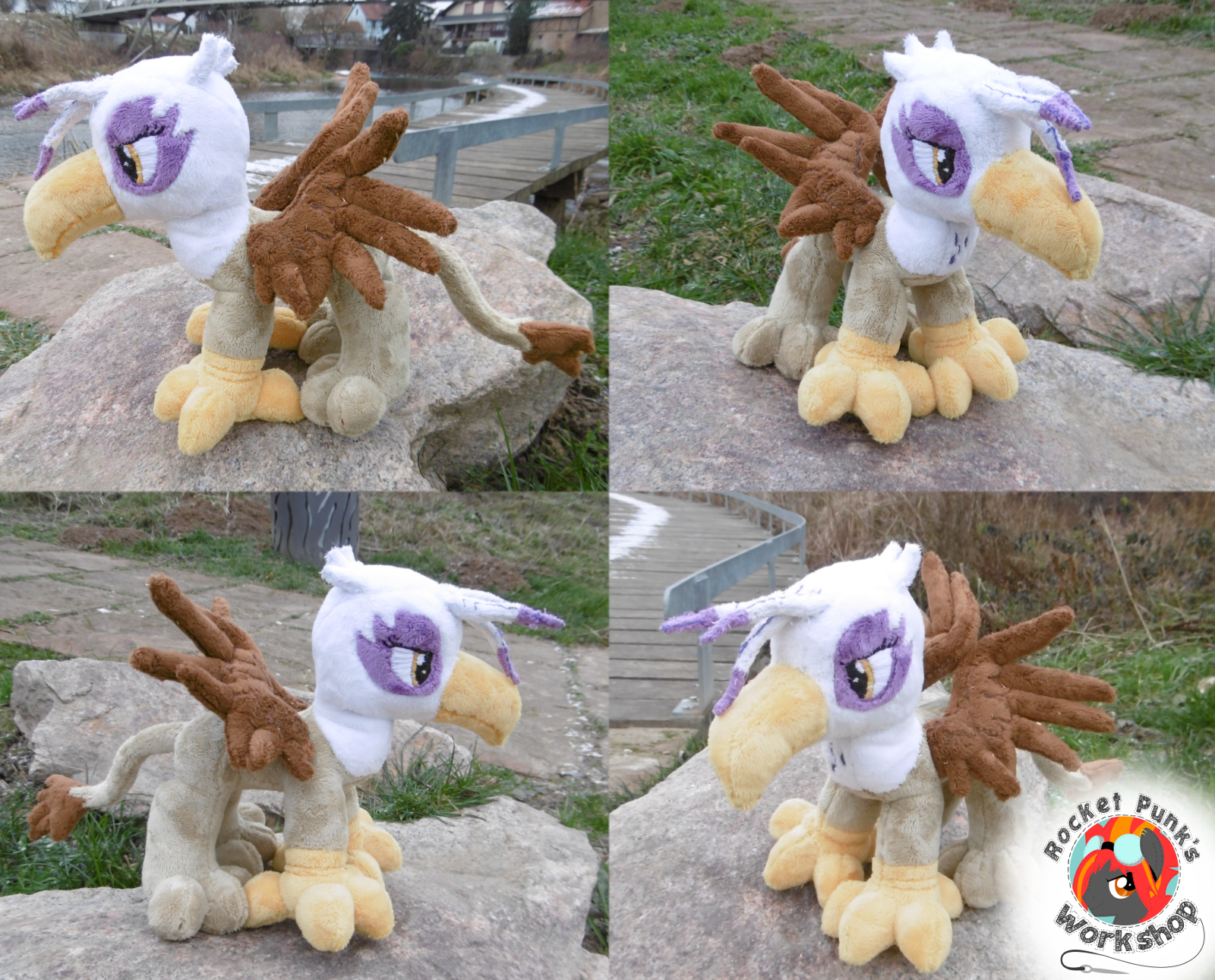 Regular Gilda plush w/ posable wings and tail