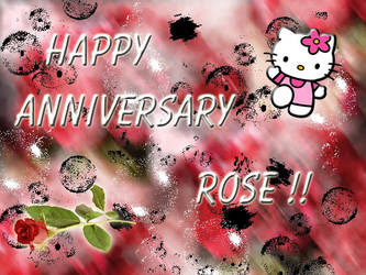 Rose anniversary