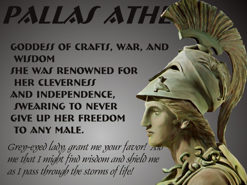 Prayer to Athena