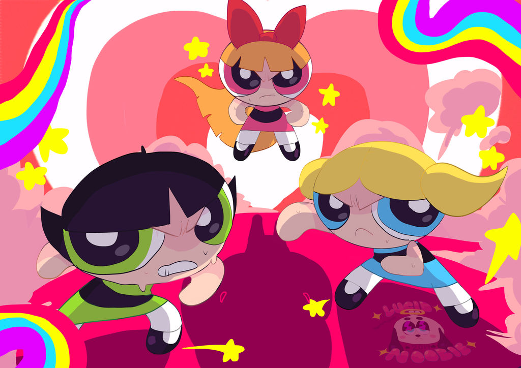 The Day Is Saved Thanks To The Powerpuff Girls By Luciddnoobie On Deviantart