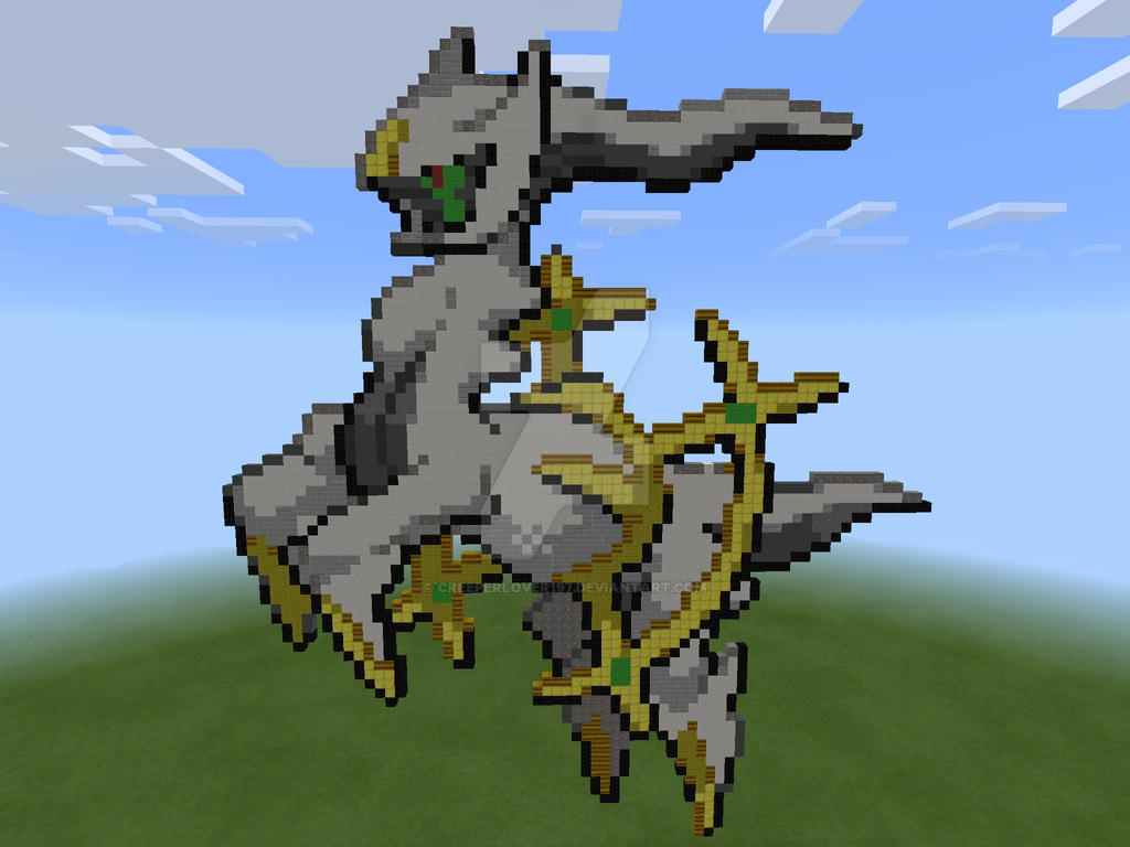 Acherus Minecraft Minecraft Arceus by Creeperlover197 on DeviantArt