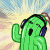 Headbanging cactuar icon by Cramous