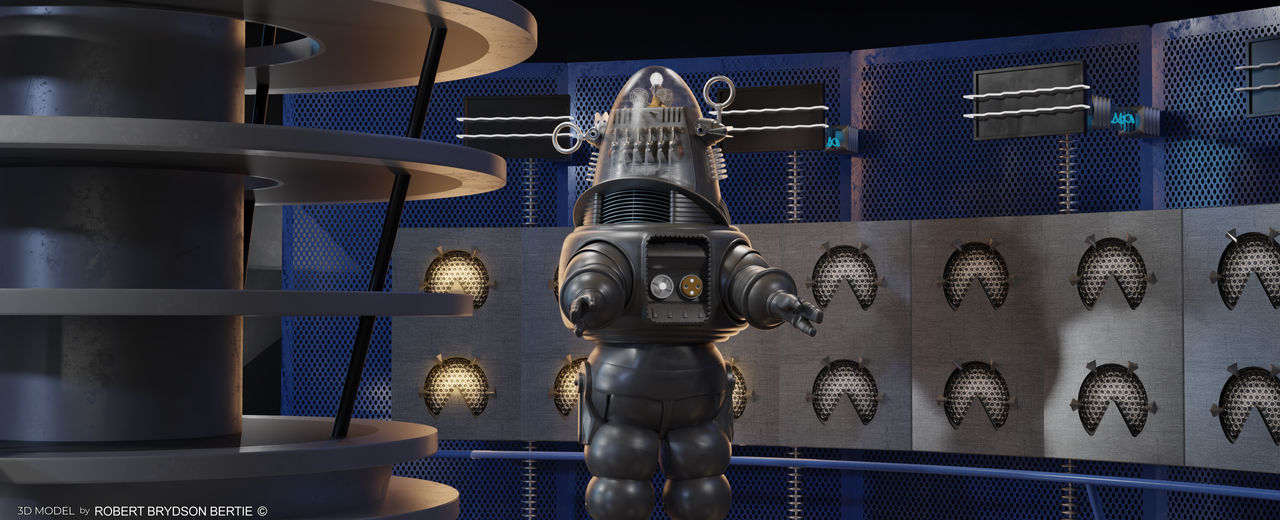 Forbidden Planet, Krell Lab, Robby the robot by dysonbry on DeviantArt