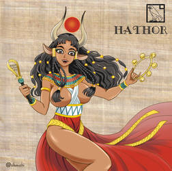 Hathor, goddess of love and joy