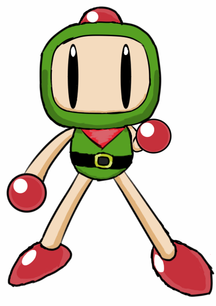 Green Bomberman R green bomberman by greenbomberman on DeviantArt