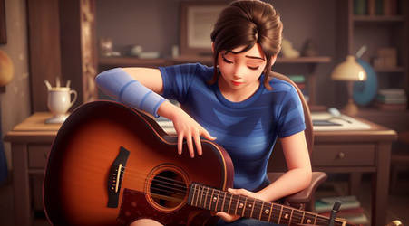 Ellie and her Guitar