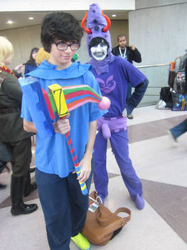 Godtier John and Gamzee