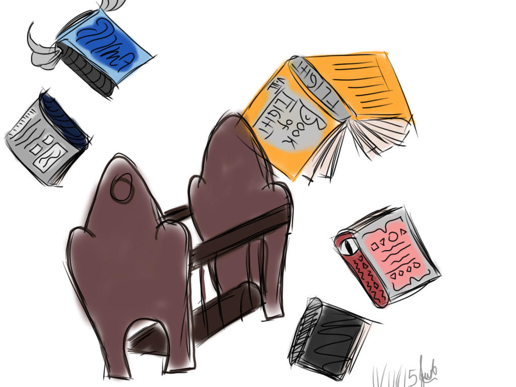 sentient books (qs - 11/11/15) by tsuruun on DeviantArt
