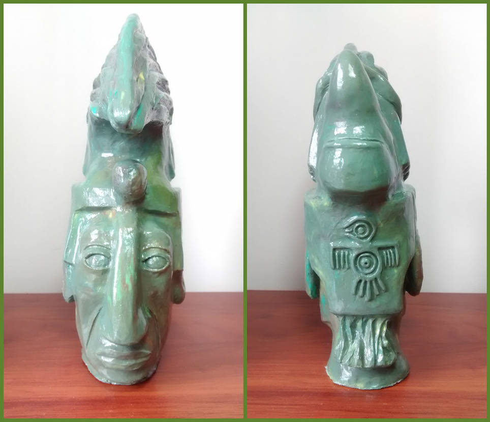 Aztech Forehead Aztec Head by aldlh on DeviantArt