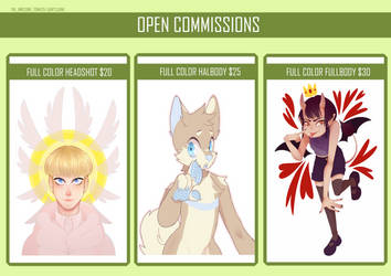 OPEN COMMISSIONS-FULL COLOR