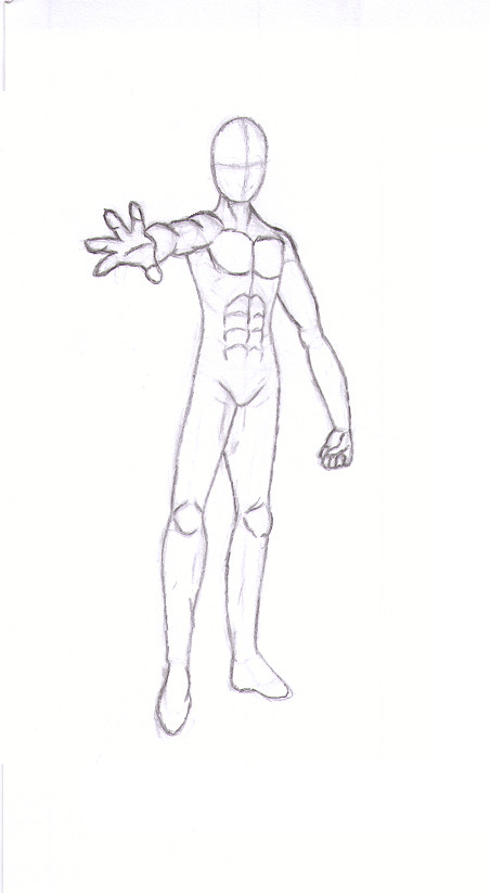 anime male body sketch.. by Sierrya on DeviantArt