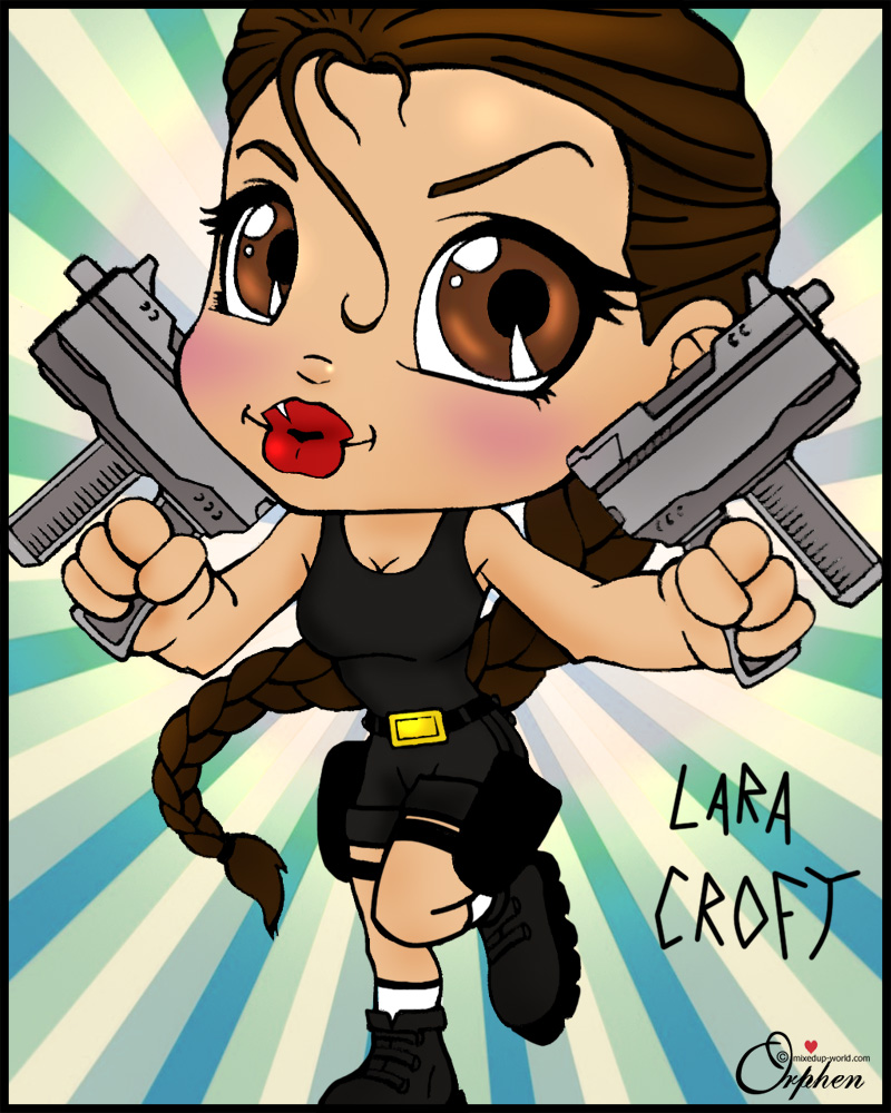 Chibi Lara Croft 04