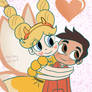 Tom and Star get a heartwarming hug by Deaf-Machbot on DeviantArt