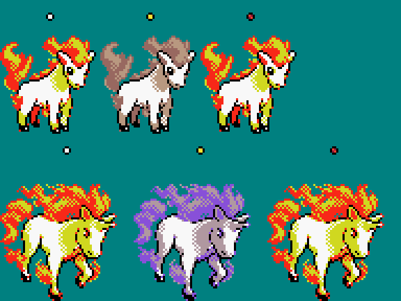 Gen 2-ified PokeSprites: Hoenn Shinies by Jphyper on DeviantArt