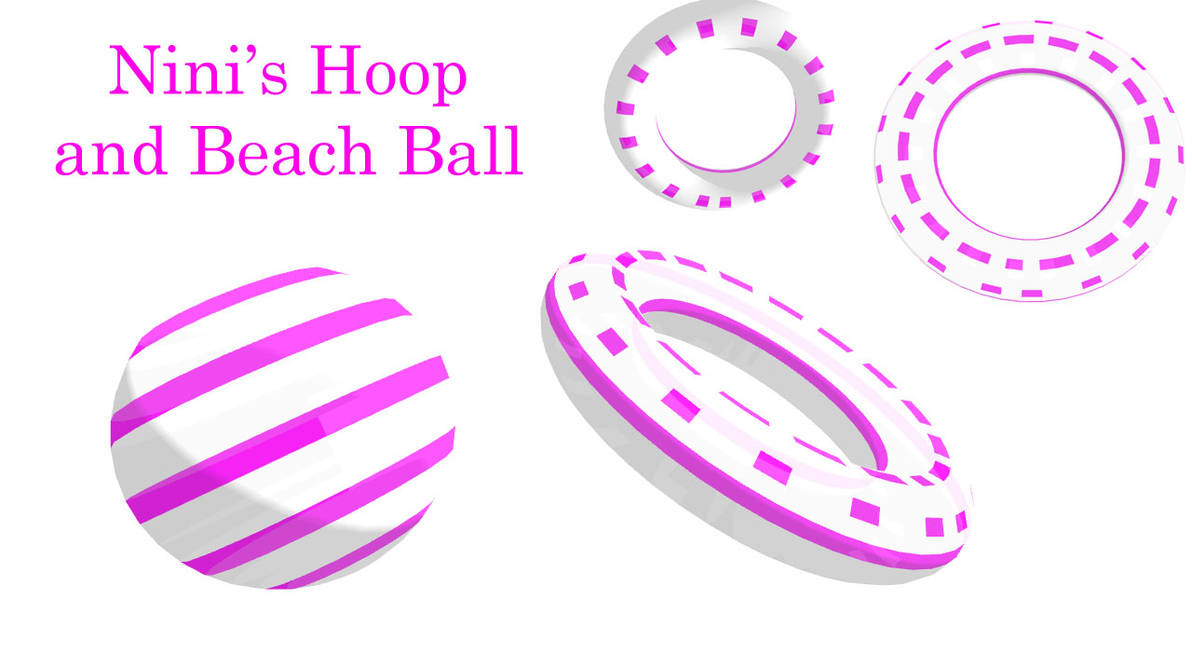 Cyber Sweet Cutie Nini's Beach ball and Hoop DL by Shaun578
