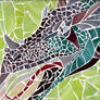 Glass Dragon Mosaic