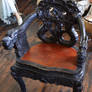 STOCK - Oriental Carved Chair