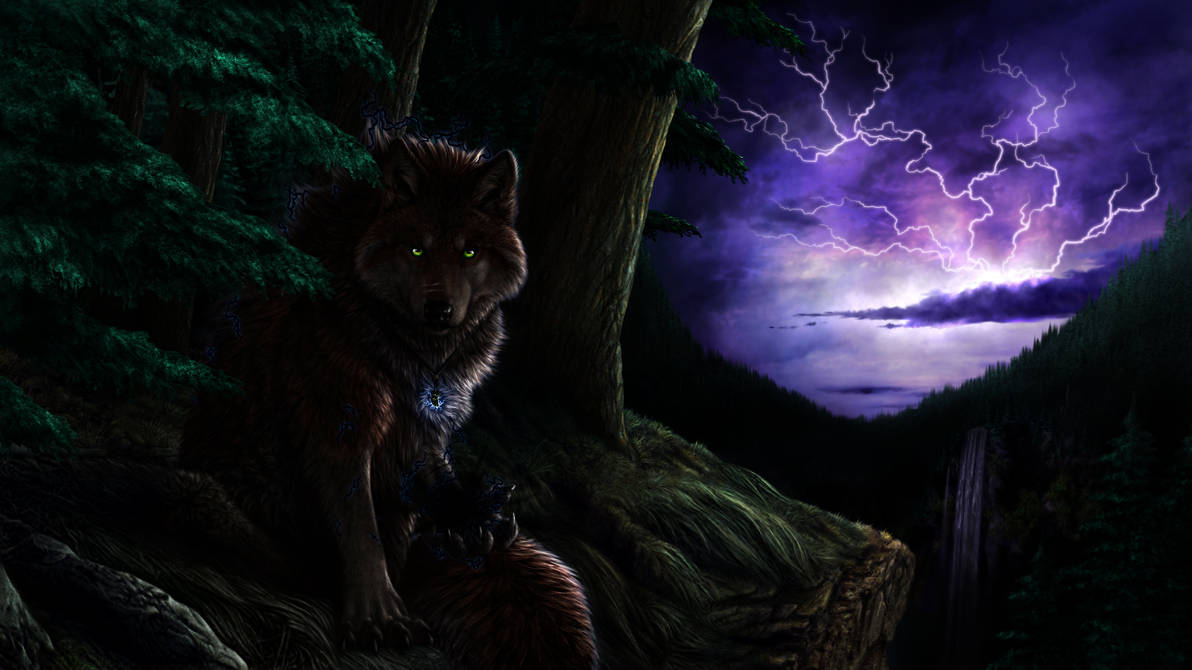 Заколдованный волк. Вервольф в лесу фэнтези арт. Волк фэнтези. Мистические волки. Волк в лесу.