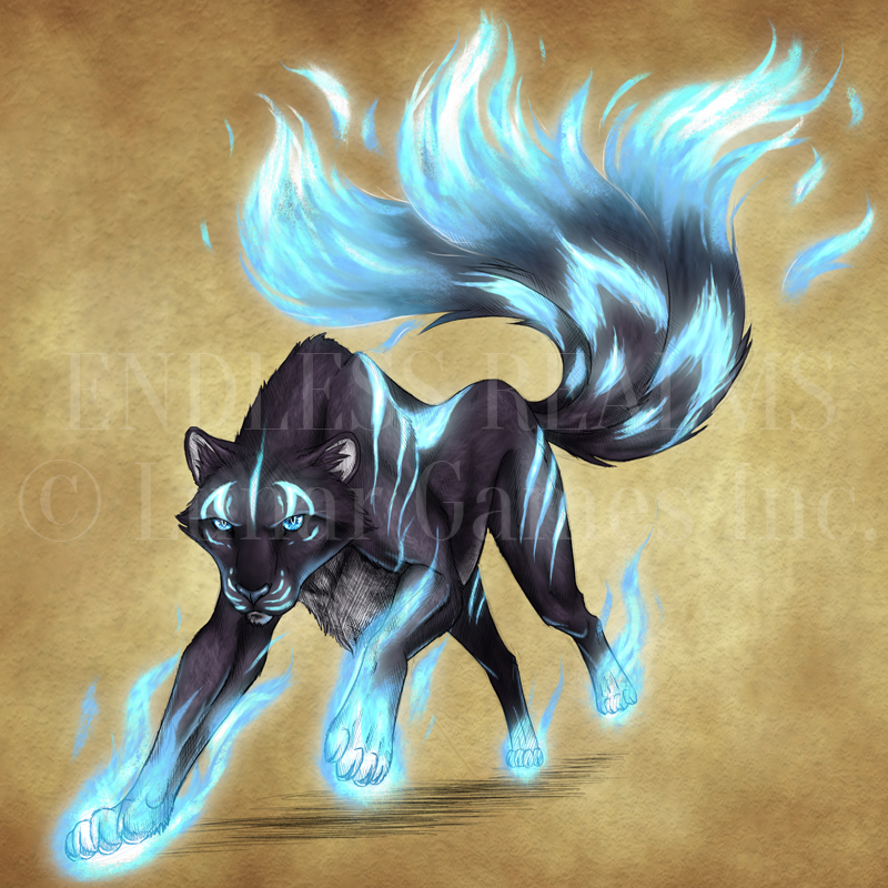 Endless Realms bestiary - Spirit Panther