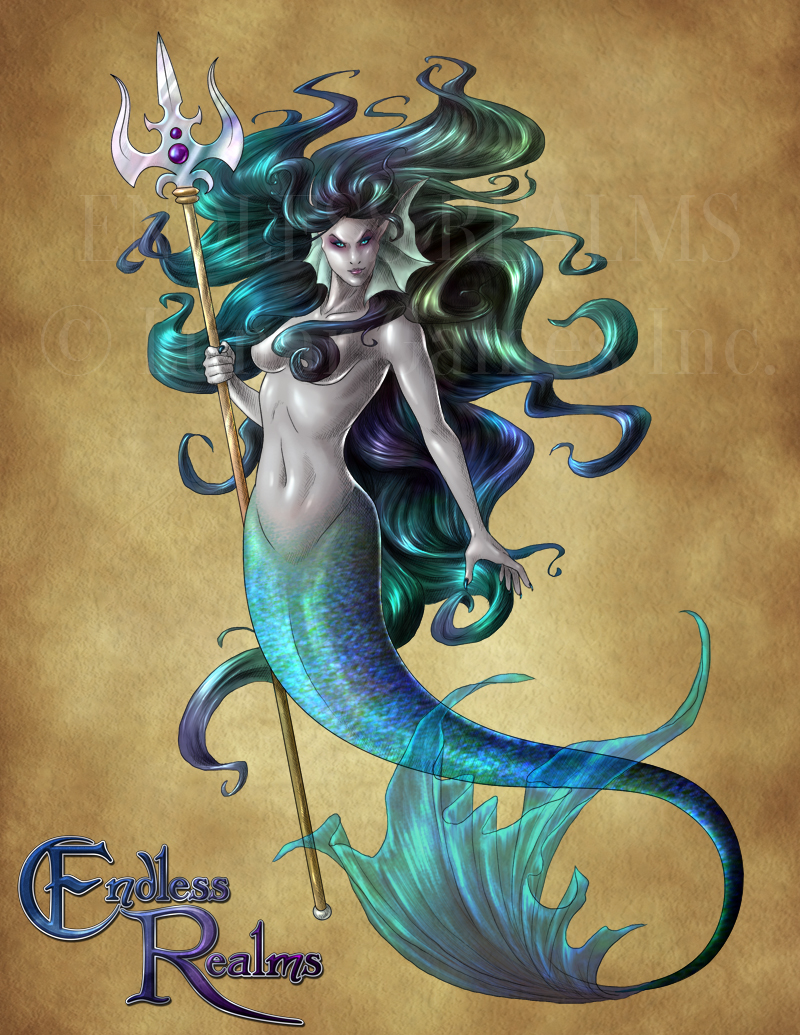 Endless Realms bestiary - Siren